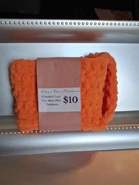 20oz Hand Hold Crochet Cup Cozy